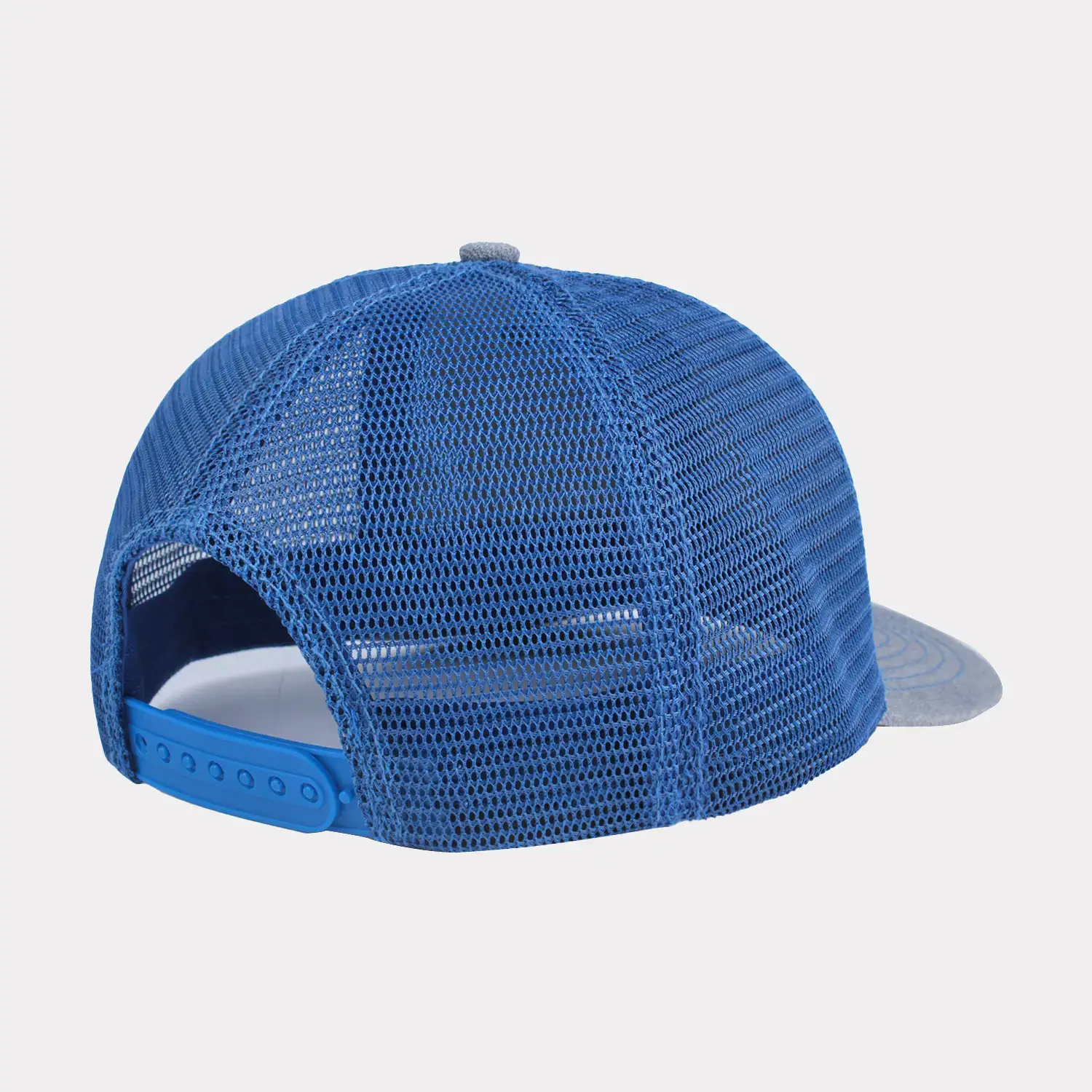 Men Blue Mesh Truck Cap Summer Sun Protection — feature 7