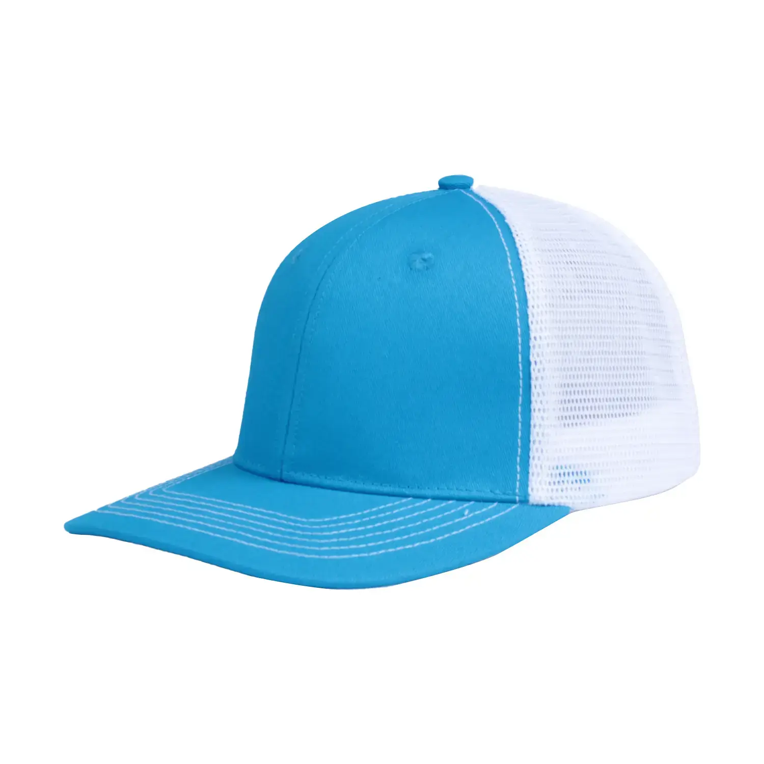 Men Blue Mesh Truck Cap Summer Sun Protection — feature 8