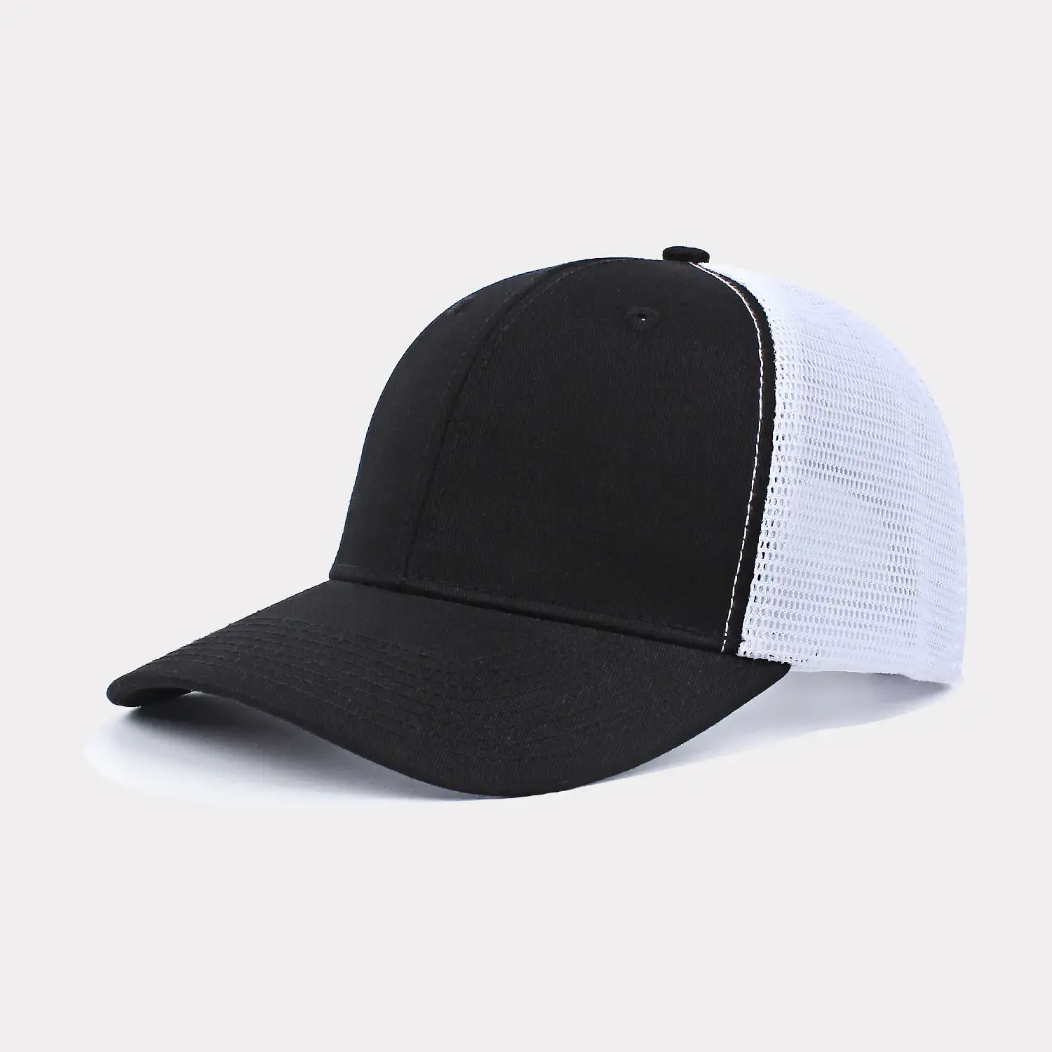 Men Blue Mesh Truck Cap Summer Sun Protection - Image 2