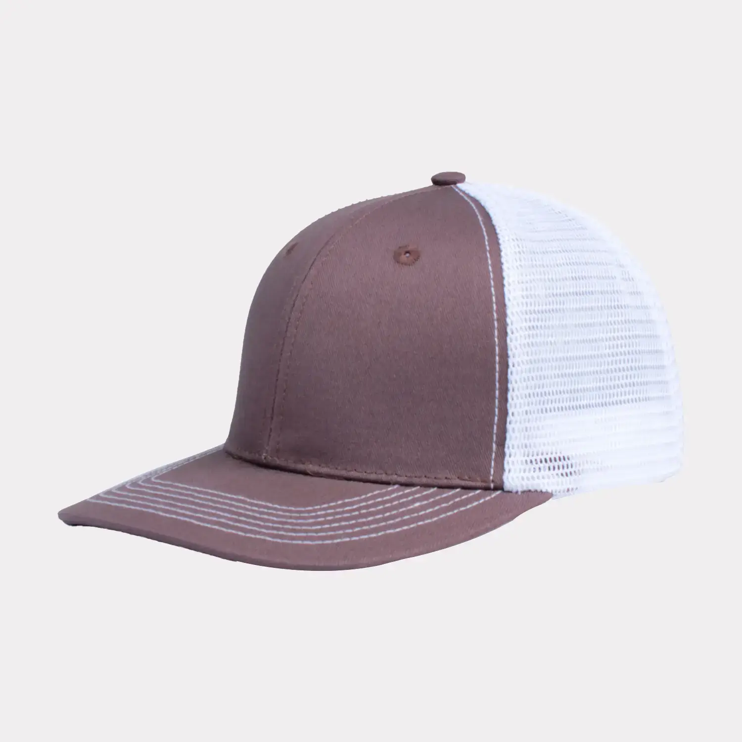 Men Blue Mesh Truck Cap Summer Sun Protection - Image 3
