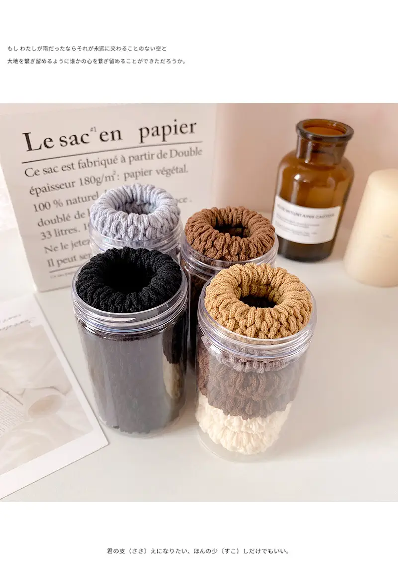 2023 New Style Hair Rope Women's Elastic Rubber Band — feature 4