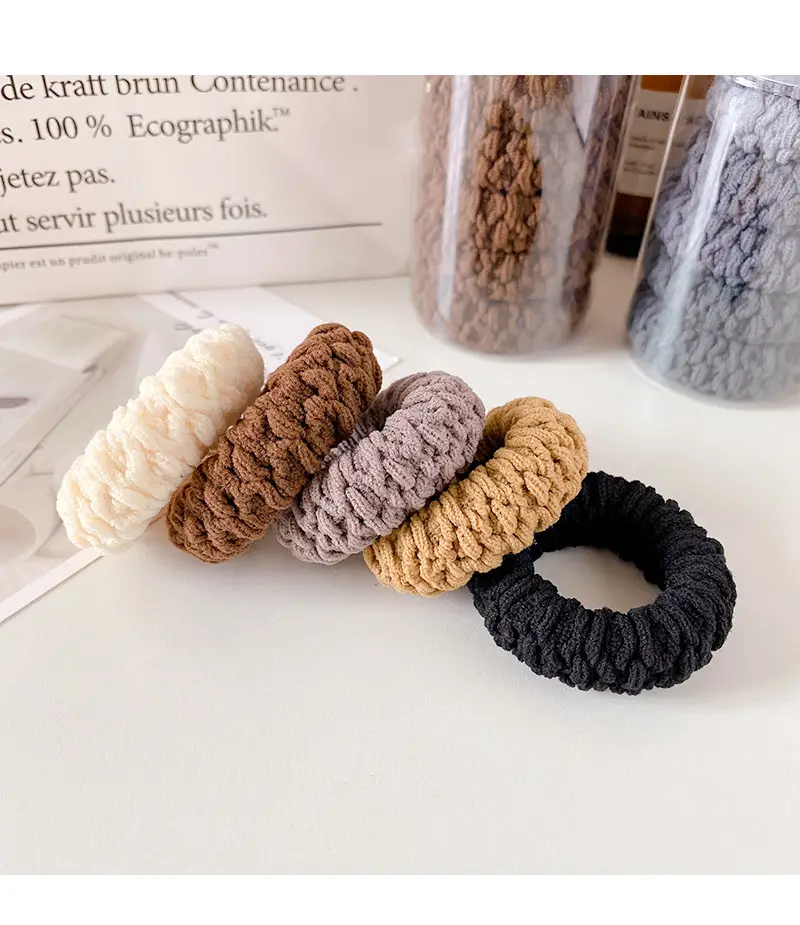 2023 New Style Hair Rope Women's Elastic Rubber Band — feature 5