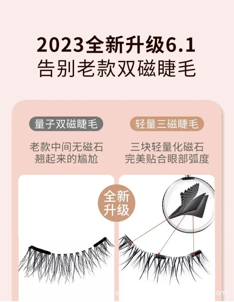 Magnetic False Eyelashes Self-Adhesive Glue-Free Waterproof — feature 14