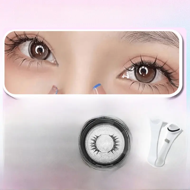 Magnetic False Eyelashes Self-Adhesive Glue-Free Waterproof - Image 5