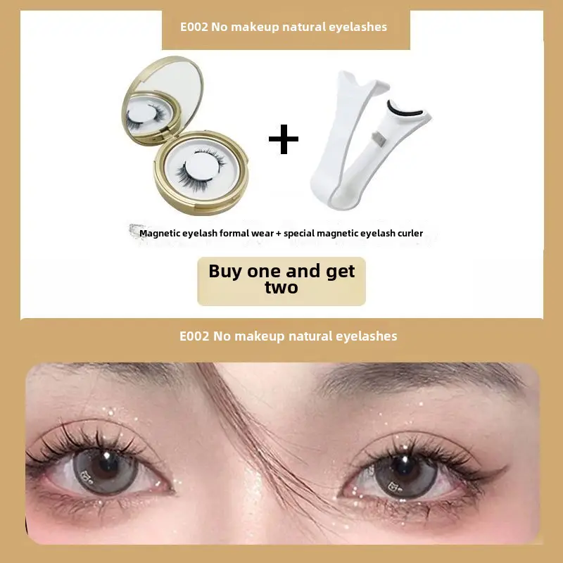 Magnetic Suction Eyelashes False Eyelashes Rose Metal Clip - Image 4