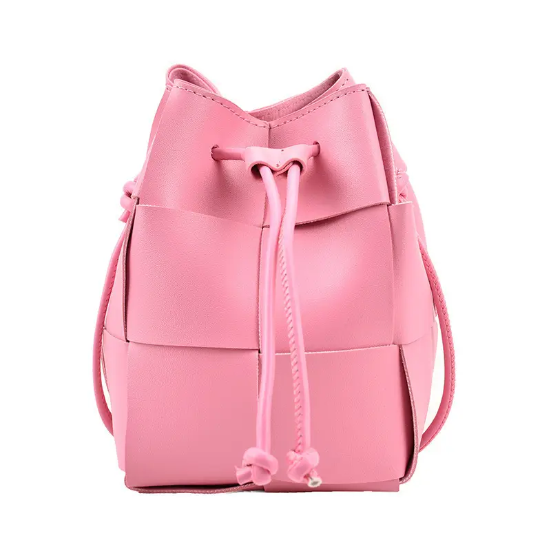 Green Drawstring Woven Mini Bag for Women - Image 12