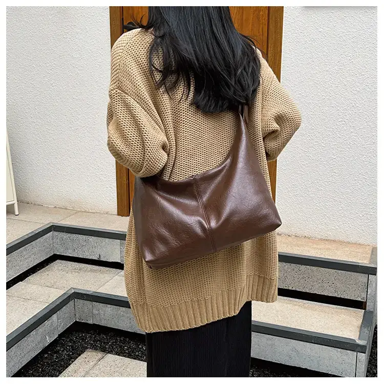 Brown Korean Style Shoulder Bag for Women 2023 — feature 19