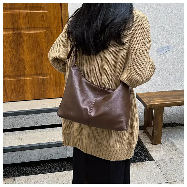 Brown Korean Style Shoulder Bag for Women 2023 — feature 20
