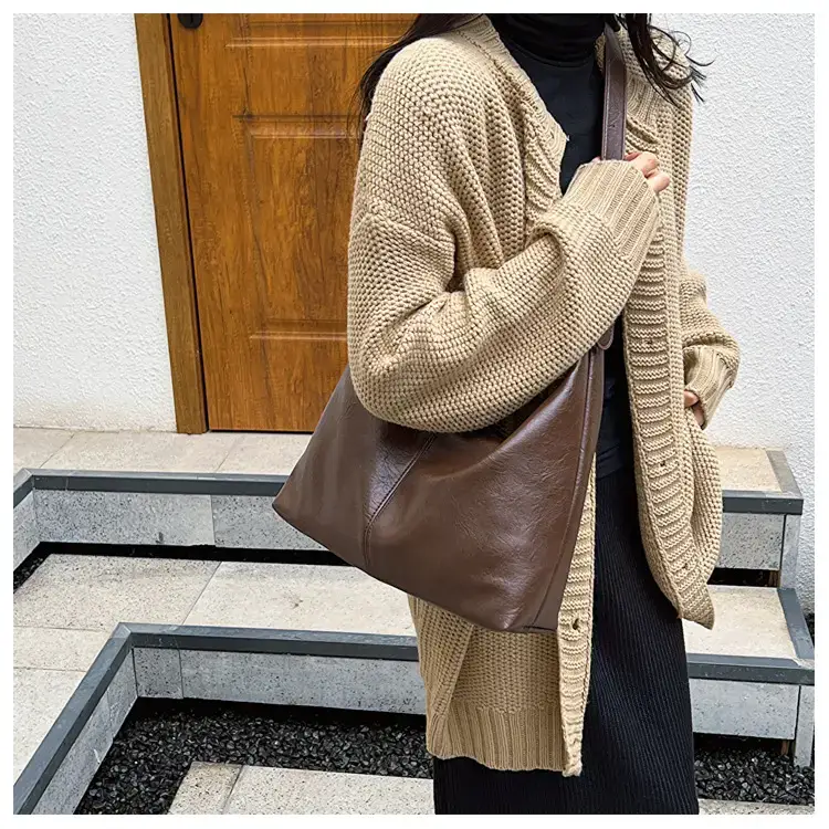 Brown Korean Style Shoulder Bag for Women 2023 — feature 21