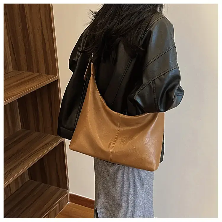 Brown Korean Style Shoulder Bag for Women 2023 — feature 27
