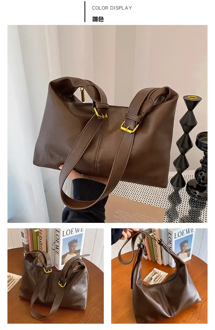 Brown Korean Style Shoulder Bag for Women 2023 — feature 30