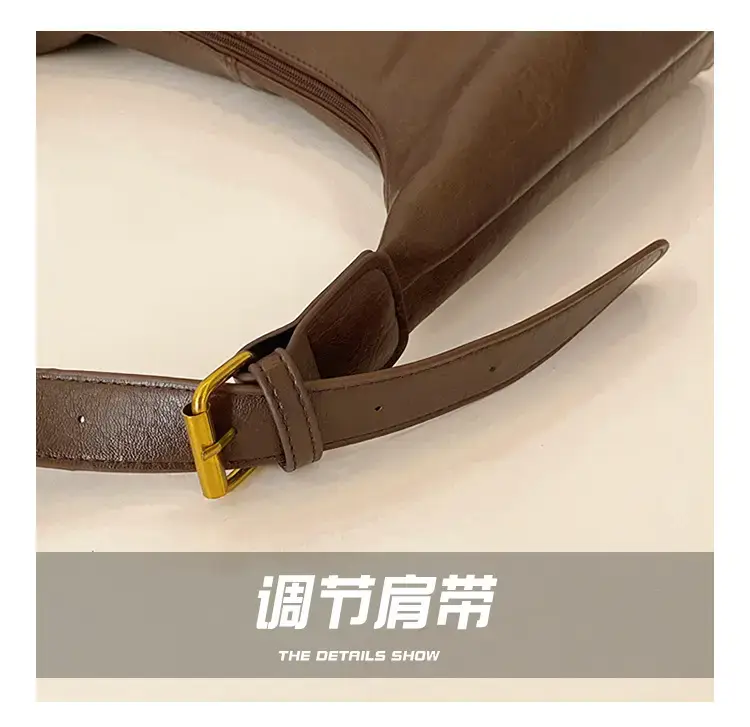 Brown Korean Style Shoulder Bag for Women 2023 — feature 6