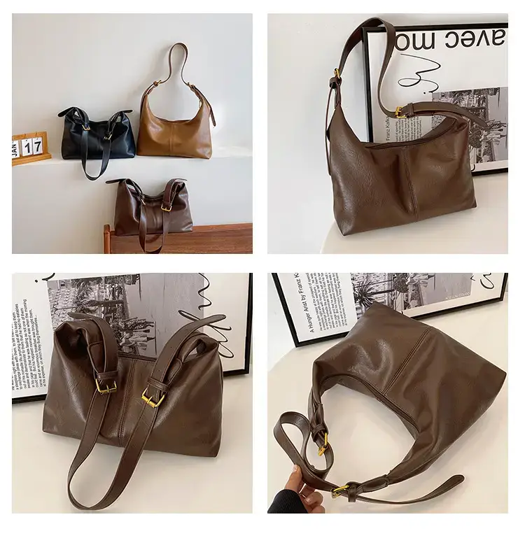 Brown Korean Style Shoulder Bag for Women 2023 — feature 8