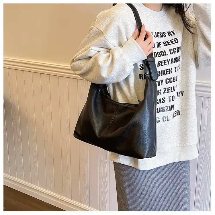 Brown Korean Style Shoulder Bag for Women 2023 — feature 9
