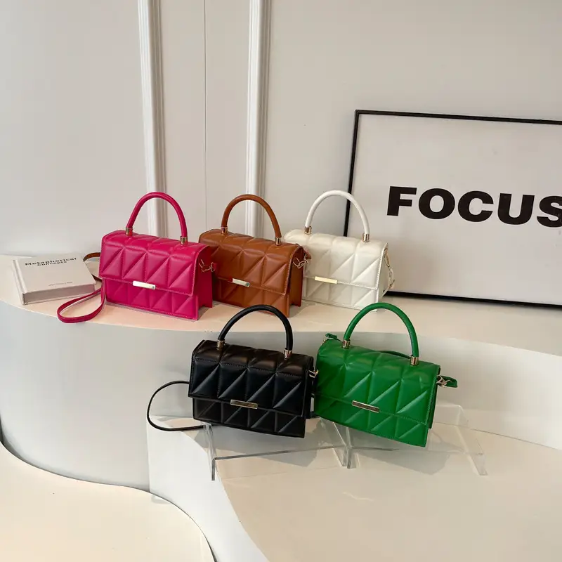 Tan Leather Shoulder Bag for Women 2023 Spring Summer - Image 9