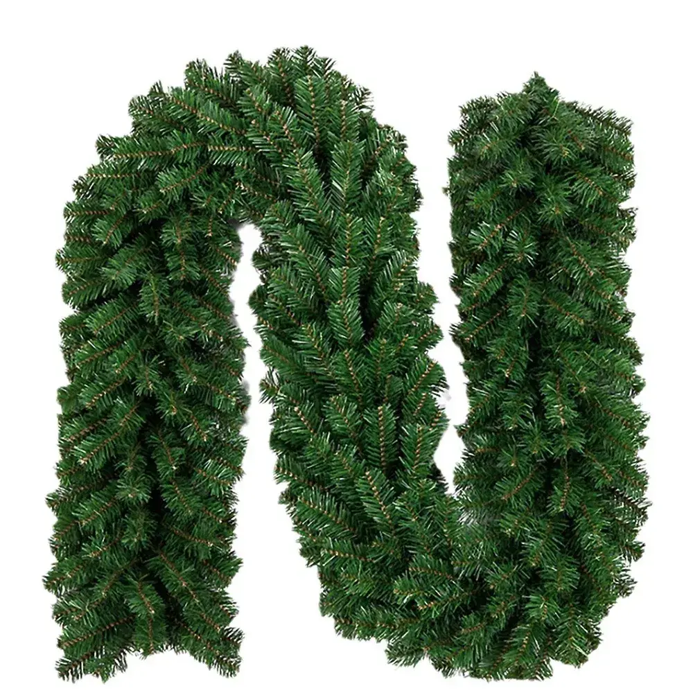 Christmas Garland Rattan Decorations 2.7m 160 Heads - Image 28