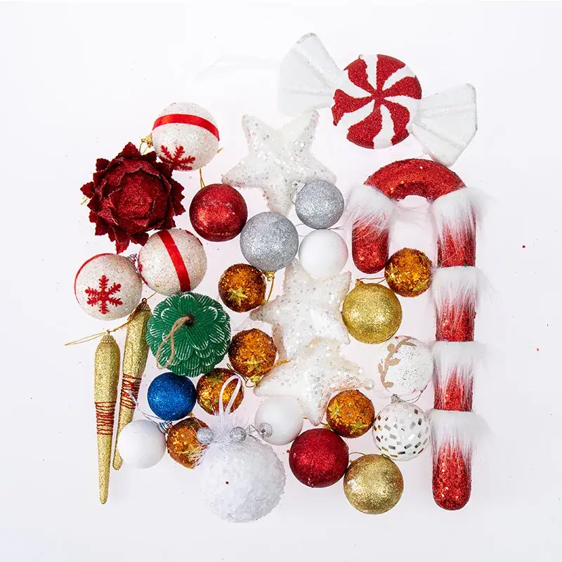 Christmas Garland Rattan Decorations 2.7m 160 Heads - Image 18