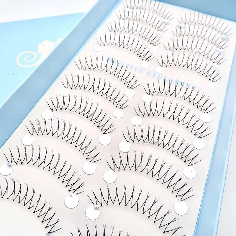 Korean Women's False Eyelashes with Clear Roots — feature 10
