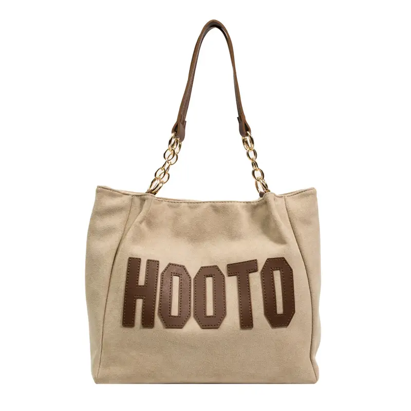 Winter Letter Print Shoulder Bag for Women - Image 4