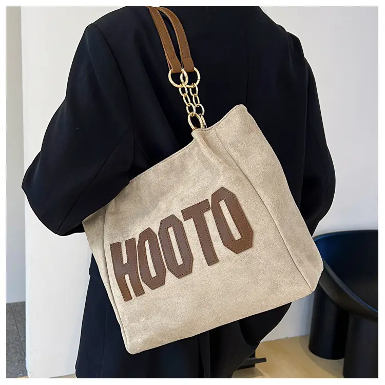 Winter Letter Print Shoulder Bag for Women — feature 15