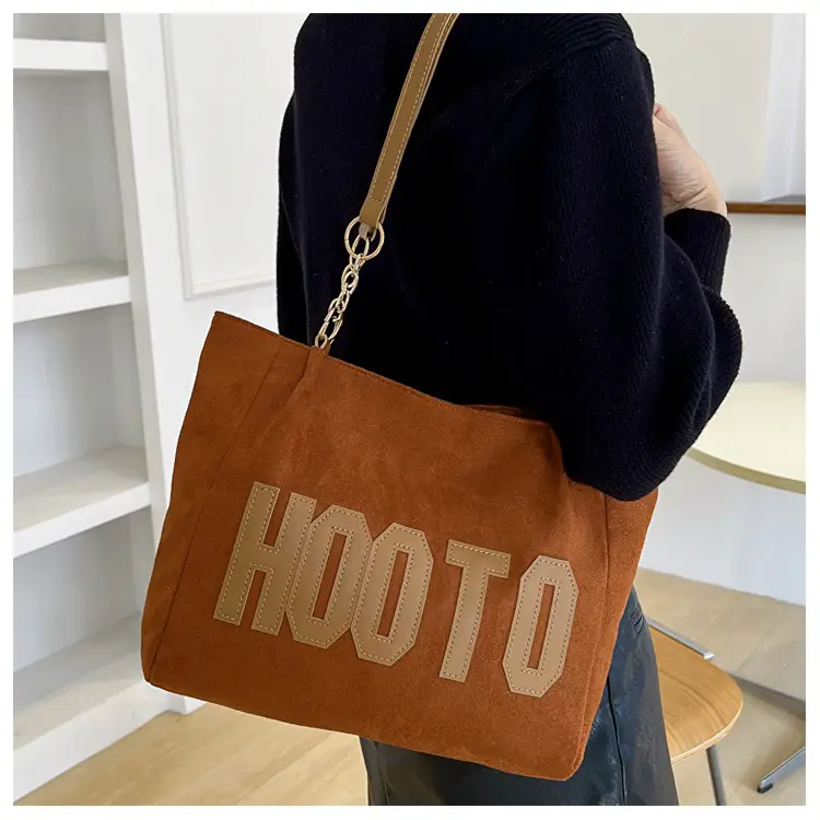 Winter Letter Print Shoulder Bag for Women — feature 18