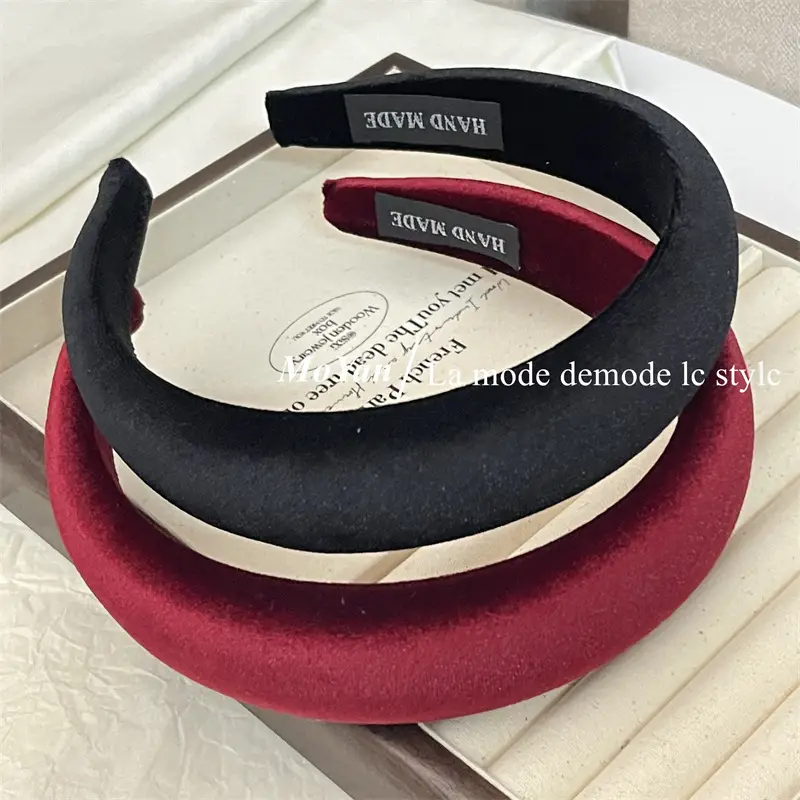 Autumn Winter Velvet Headbands for Women - Image 7