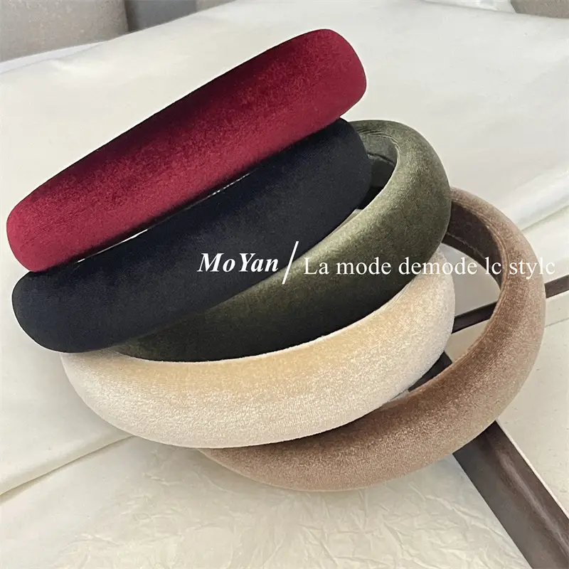 Autumn Winter Velvet Headbands for Women — feature 14