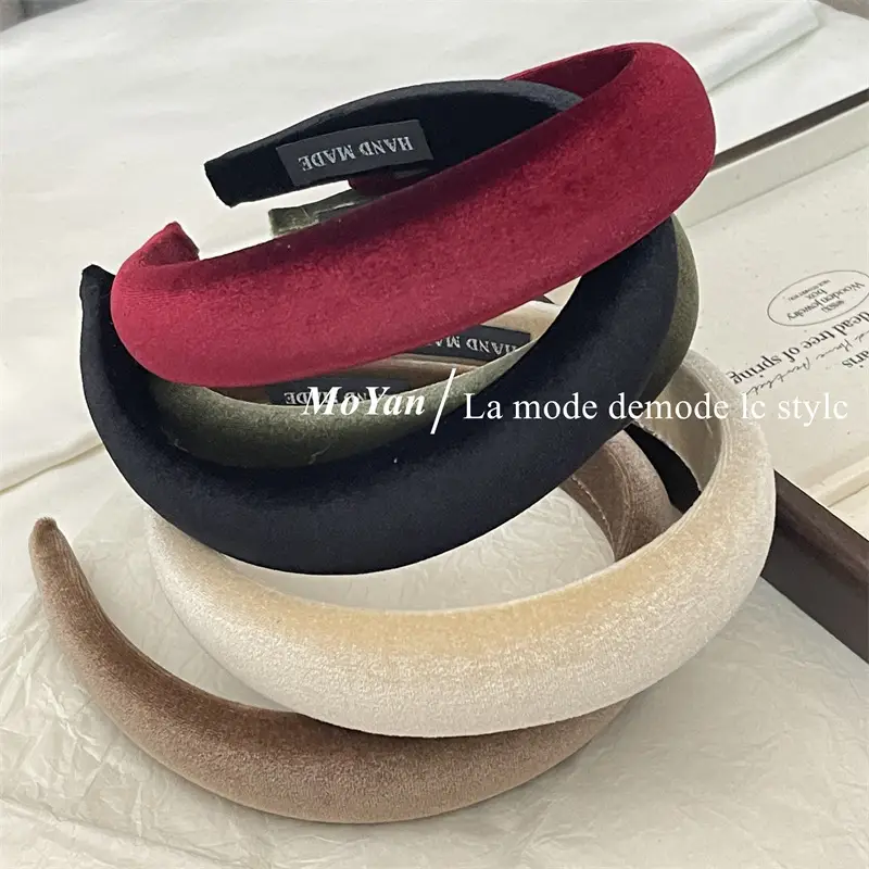 Autumn Winter Velvet Headbands for Women — feature 15