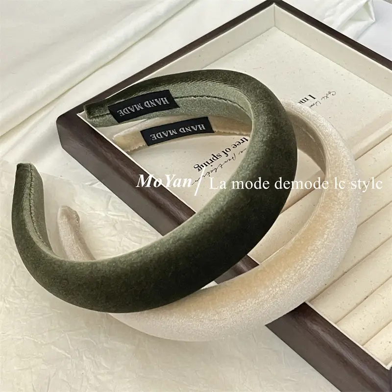 Autumn Winter Velvet Headbands for Women — feature 5