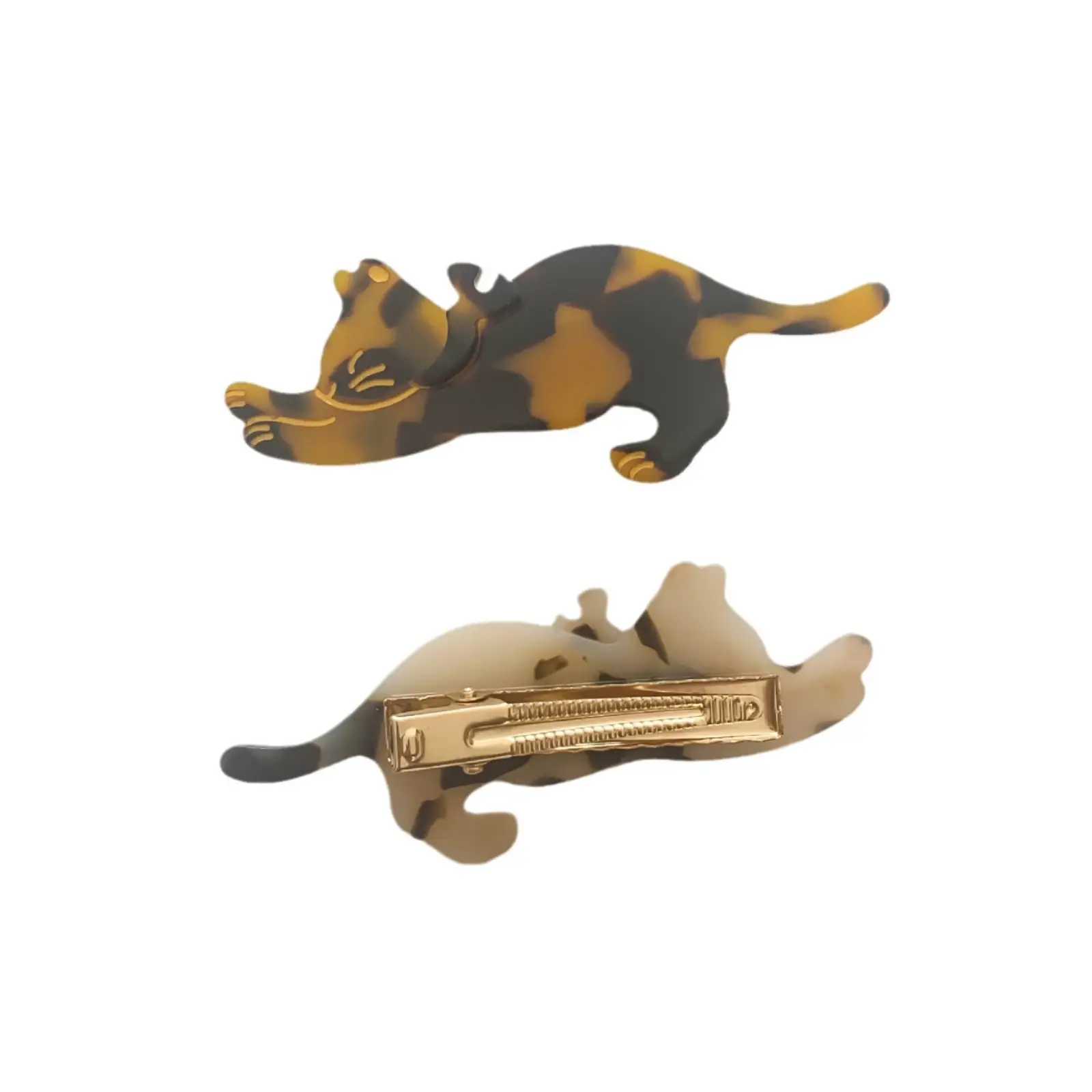 Dinosaur Hairpin Set Purple Blue 3D Design - Image 23