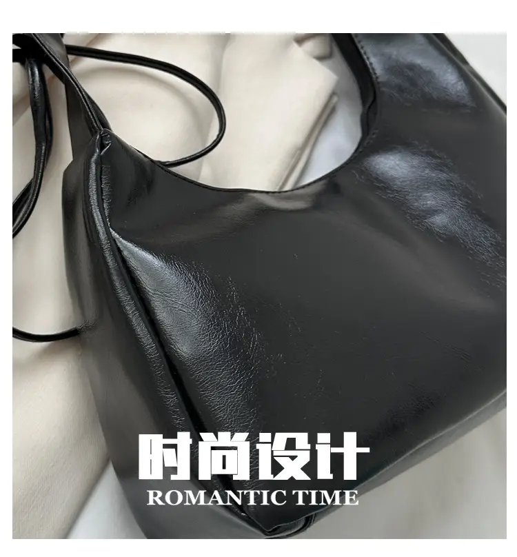 Nude Pleated Shoulder Bag for Women Autumn Winter — feature 1