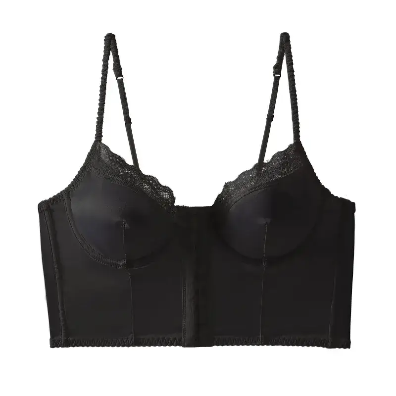 New Vest Style Front Button Bra for Women