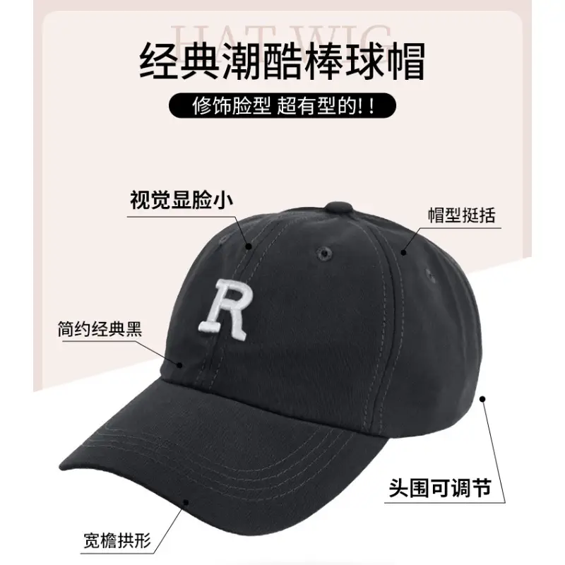 Women Detachable Wig & Cap Set for Spring Autumn — feature 4
