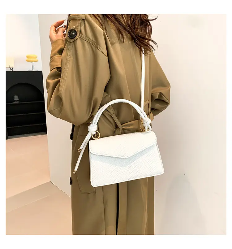 Black Textured Shoulder Bag for Women 2023 — feature 17