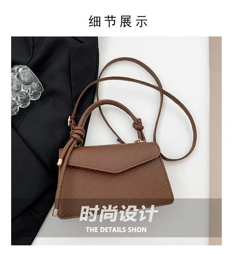 Black Textured Shoulder Bag for Women 2023 — feature 2