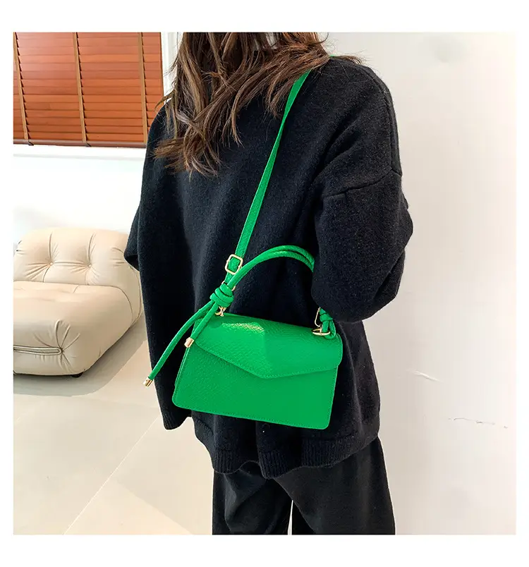 Black Textured Shoulder Bag for Women 2023 — feature 21