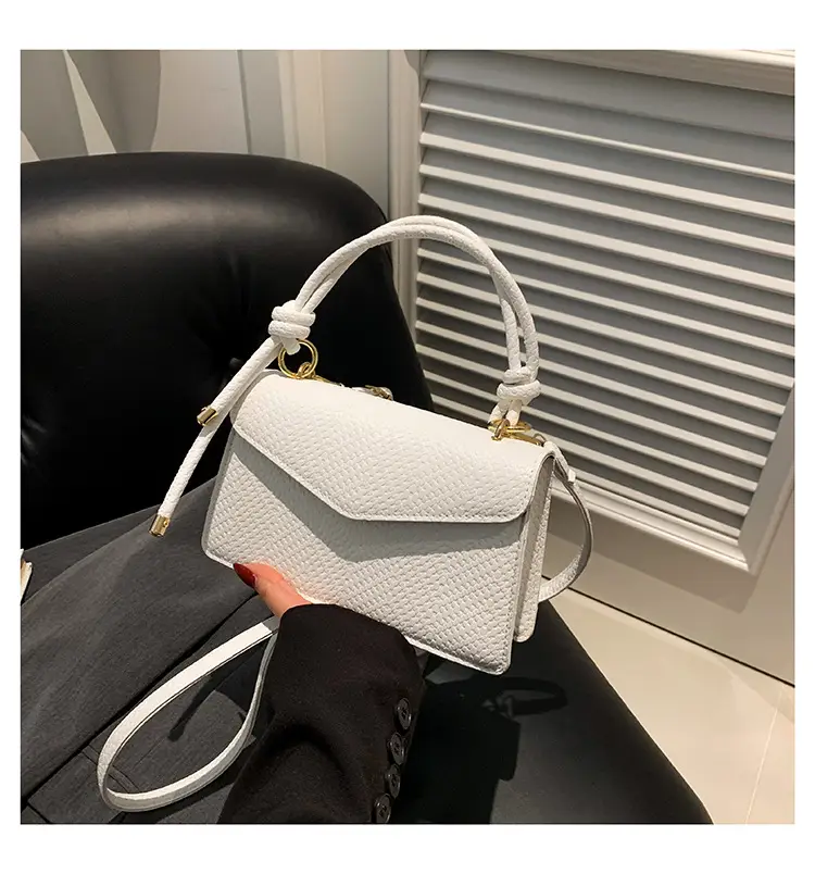 Black Textured Shoulder Bag for Women 2023 — feature 32