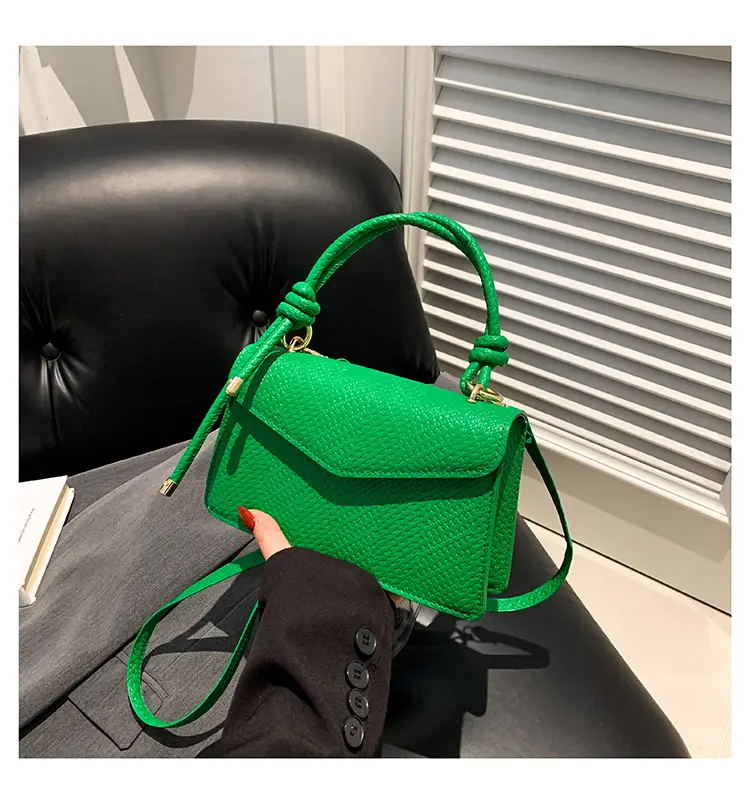 Black Textured Shoulder Bag for Women 2023 — feature 36