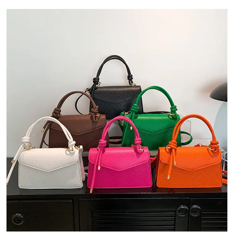 Black Textured Shoulder Bag for Women 2023 — feature 7