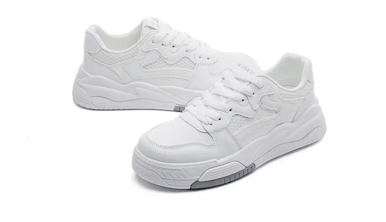 Foreign Trade Women's Shoes, Spring Thick-Soled Casual White Sneakers, Women's Outdoor Casual Dad Shoes, Flat-Soled Lightweight Sports Sneakers — feature 35