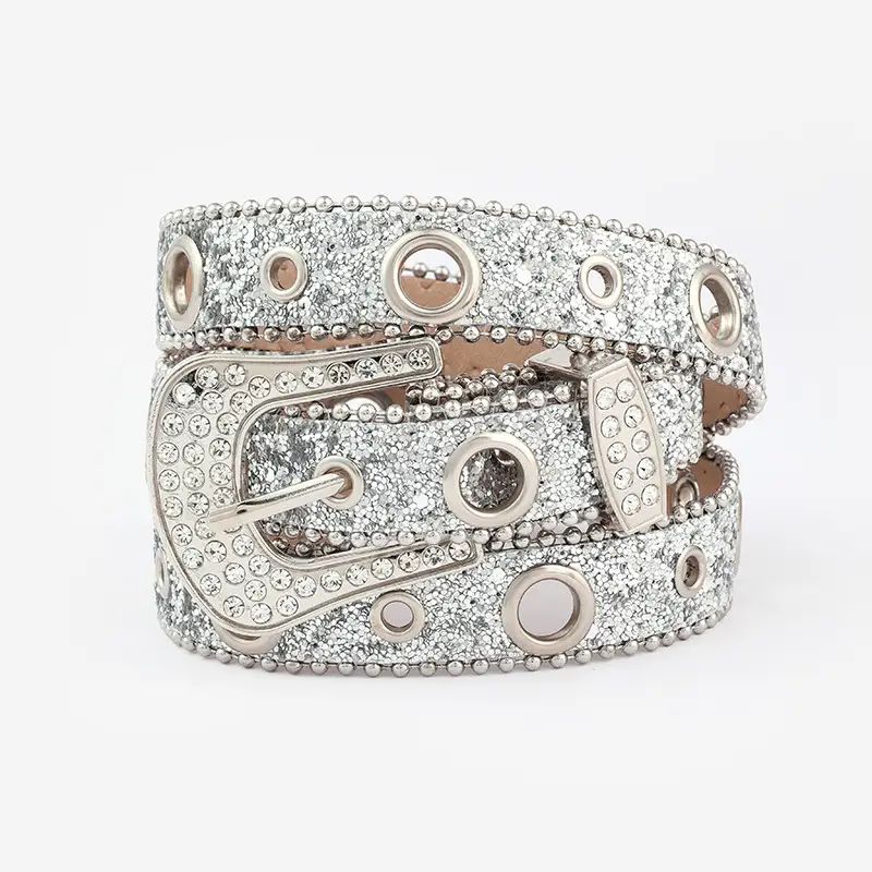 2025 Wish Cross Border Rhinestone Belt Women - Image 5