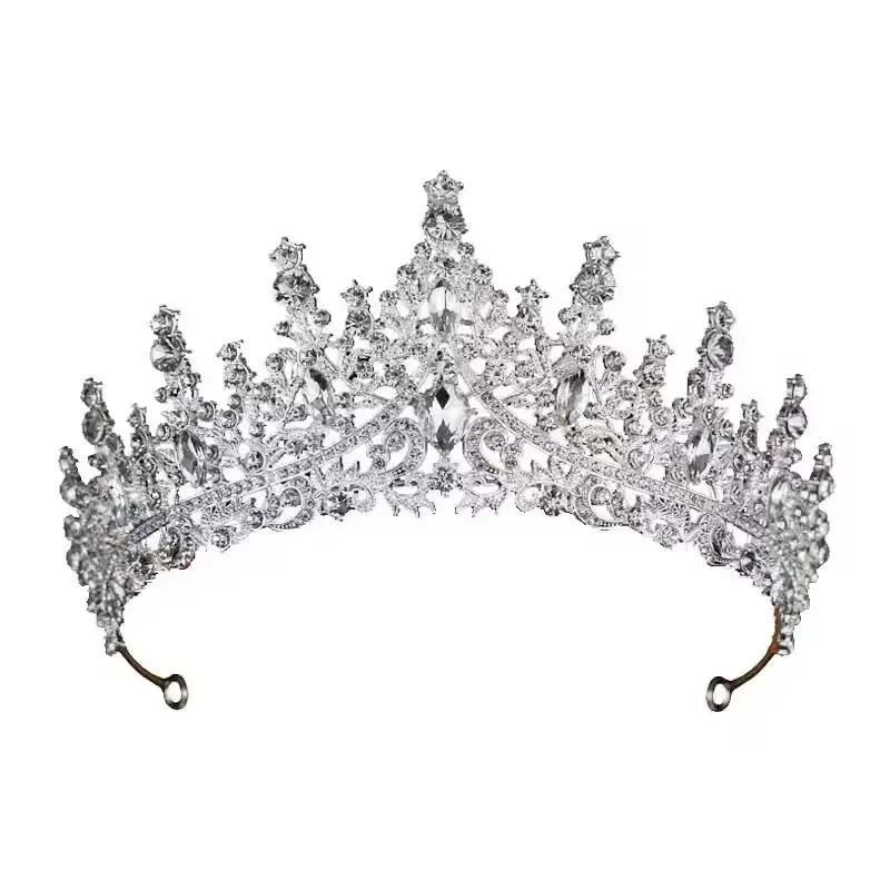 Luxury Rhinestone Bridal Crown for Women