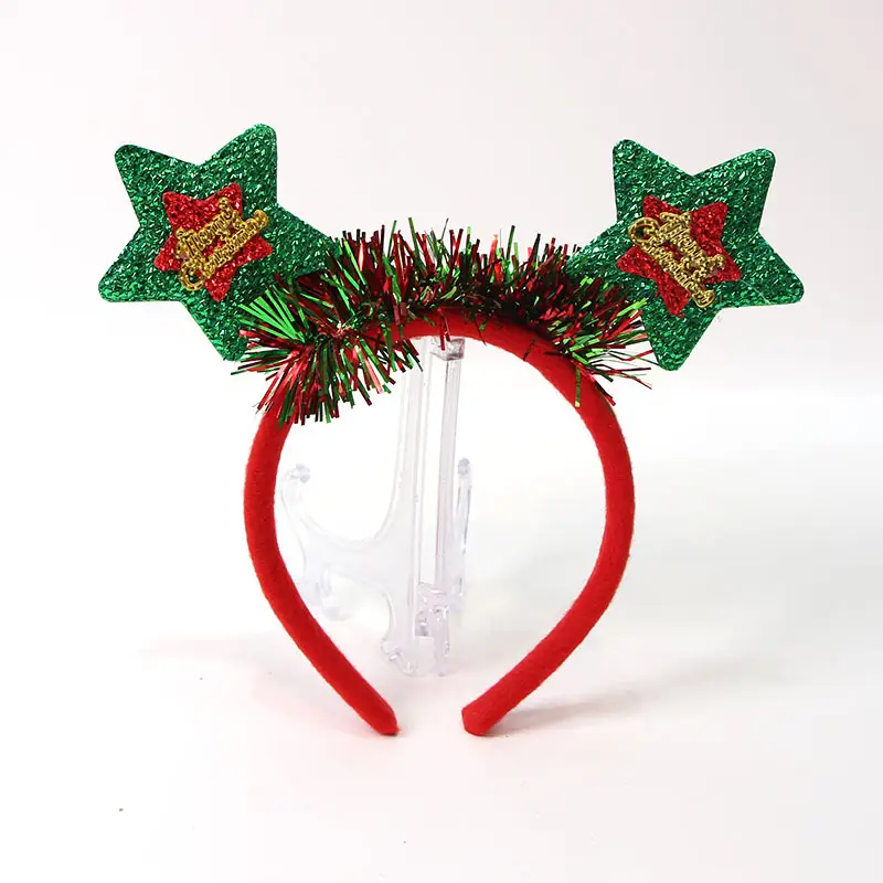 Red Deer Antlers Headband for Kids Adults Christmas Decor - Image 14