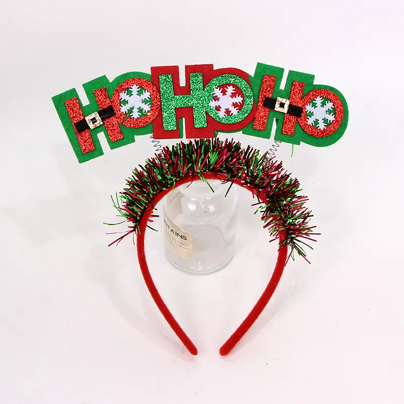 Red Deer Antlers Headband for Kids Adults Christmas Decor - Image 18