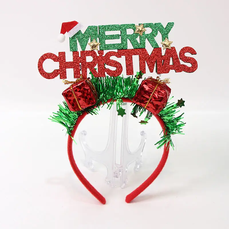 Red Deer Antlers Headband for Kids Adults Christmas Decor - Image 4