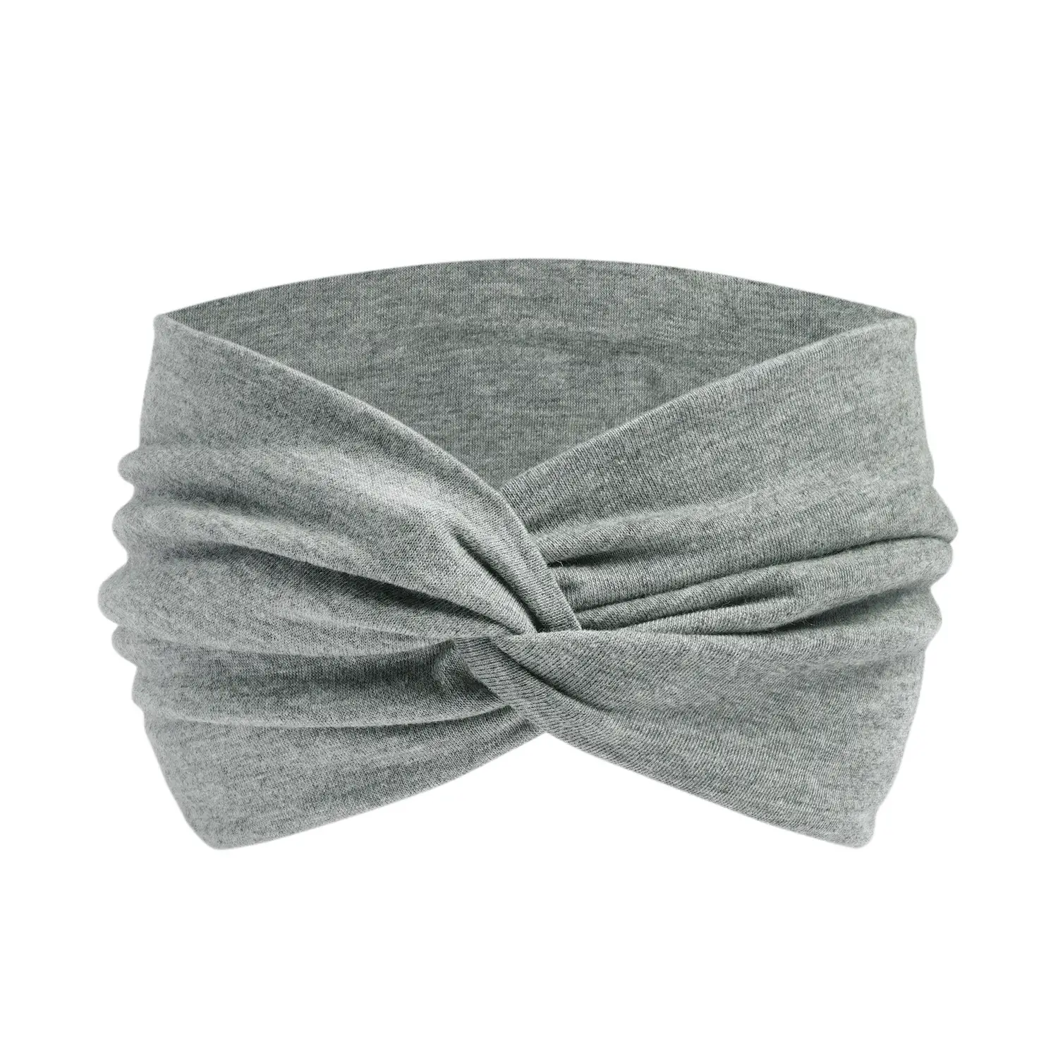 Orange 15cm Cross Yoga Hair Band Sweat Absorbing - Image 11