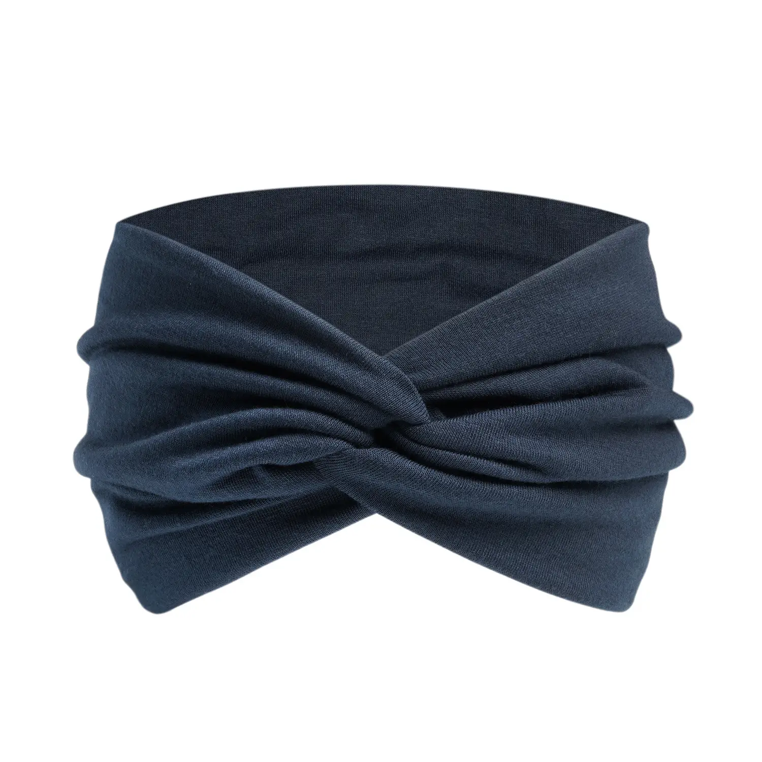 Orange 15cm Cross Yoga Hair Band Sweat Absorbing - Image 9