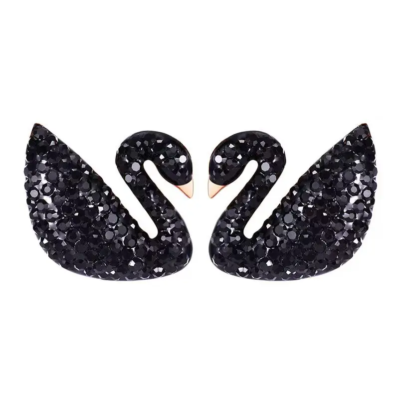 Black Swan Titanium Necklace for Women - Image 29