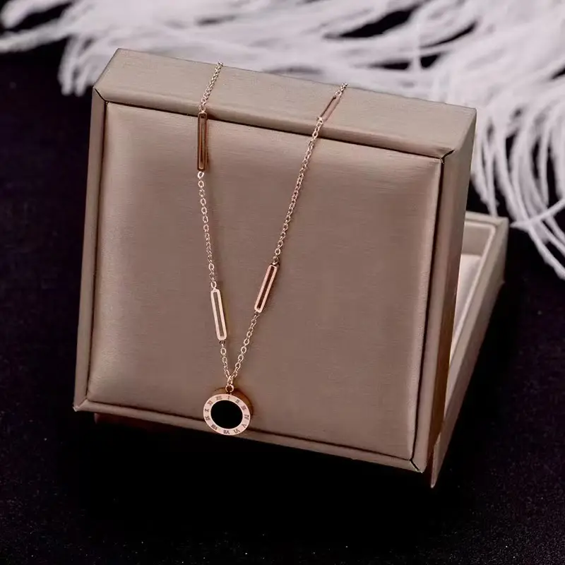 Black Swan Titanium Necklace for Women - Image 12