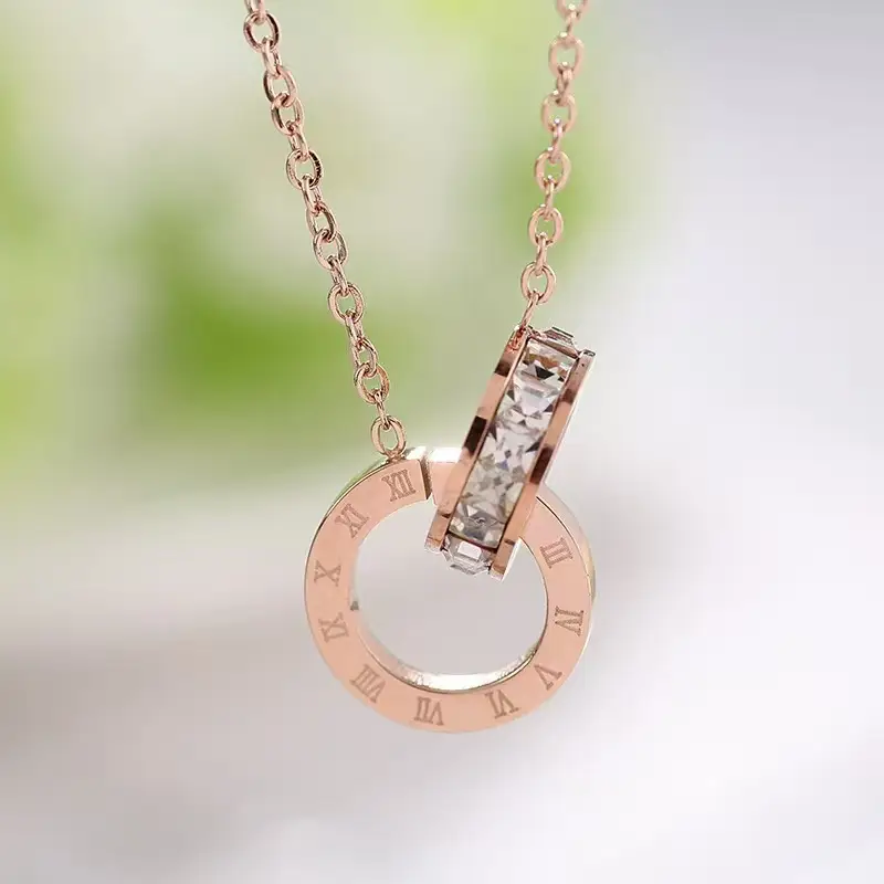Black Swan Titanium Necklace for Women - Image 13
